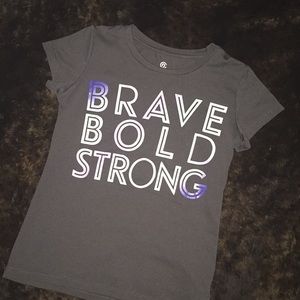 Workout tee Girls M 7/8 dri-fit